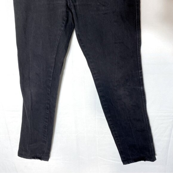 Nudie Jeans Washed Dry Black Slim Jim Organic Cotton Slim Leg Jeans 33 - Picture 12 of 16